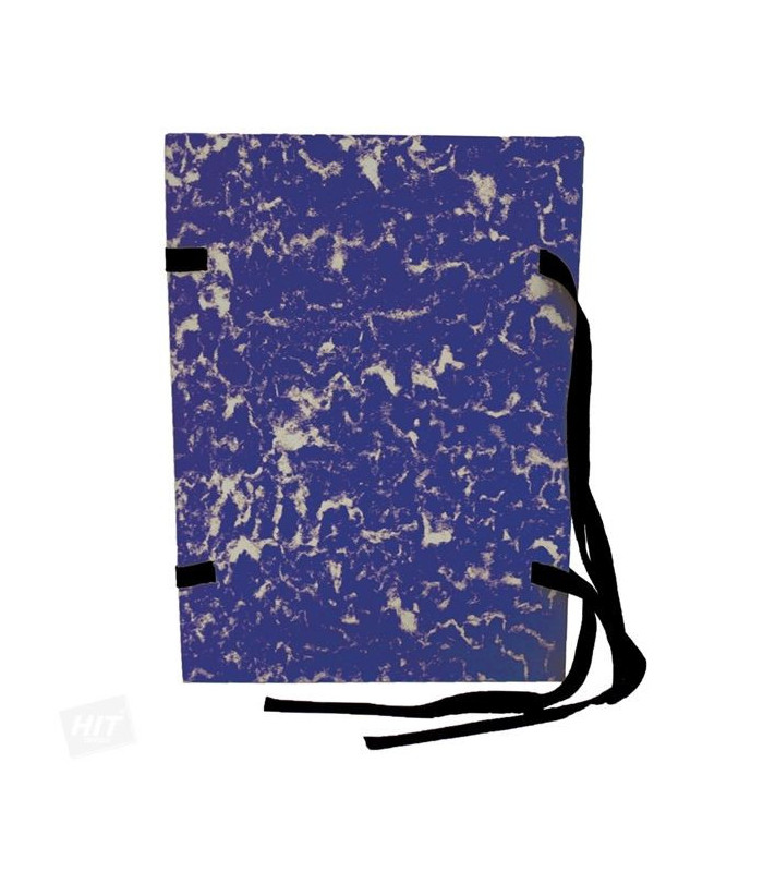 Spisové desky mramorované A4 modré, 25 ks