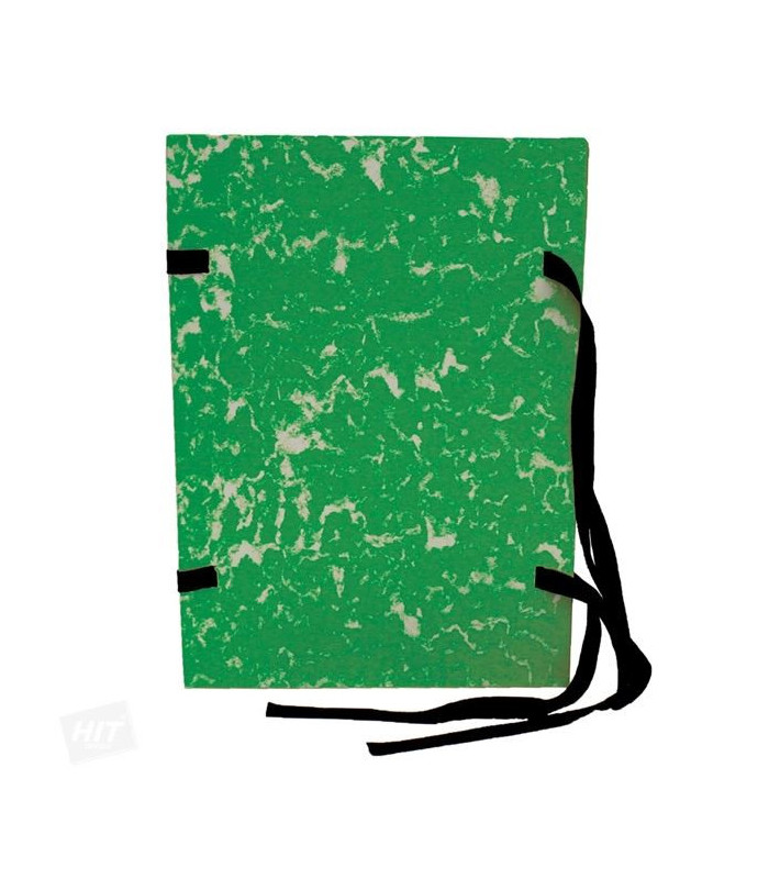 Spisové desky mramorované A4 zelené, 25 ks