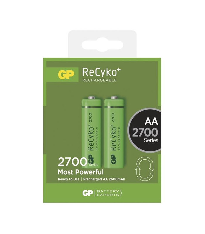 Nabíjecí baterie GP, typ AA, 2700 mAh, 2 ks