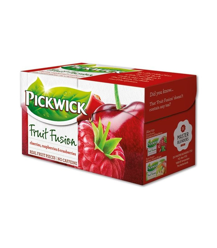 Ovocný čaj Pickwick třešně s malinami 
a brusinkami