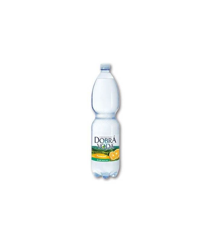 Minerální voda Dobrá voda pomeranč 1,5 l,bal6ks