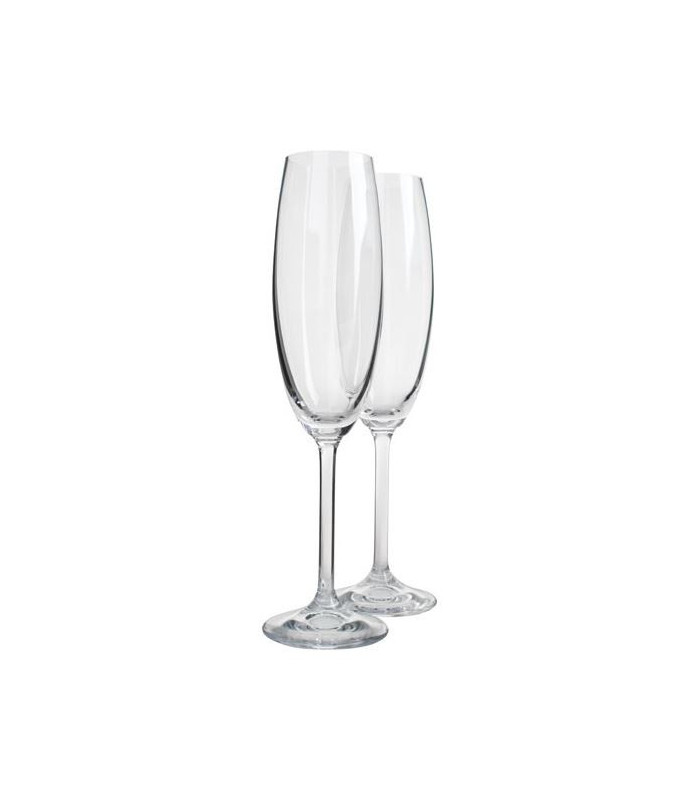 Skleničky na šampaňské 220 ml