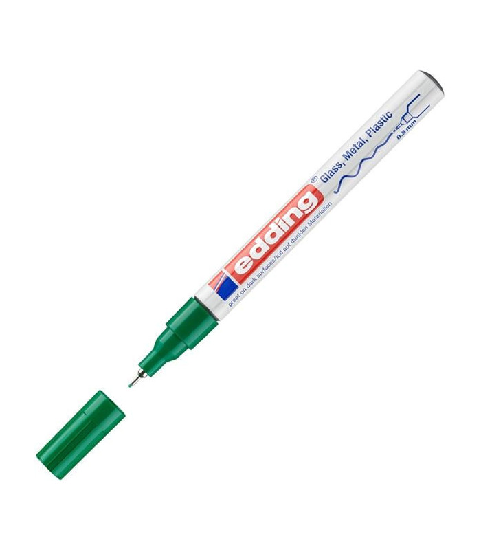Lakový popisovač edding 780, zelený