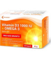 Vitamin D3 forte + omega-3 - 60 tablet