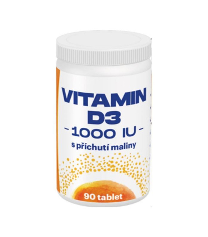 Vitamin D3 forte - malina, 90 tablet