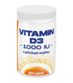 Vitamin D3 forte - malina, 90 tablet