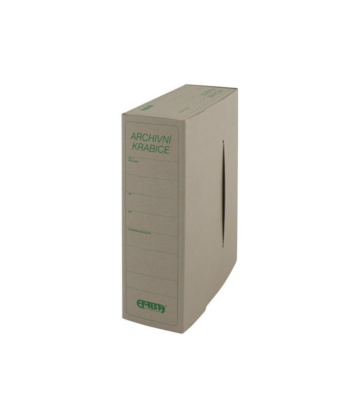 Archivní krabice EMBA 41,0 x 26,0 x 11,0 cm