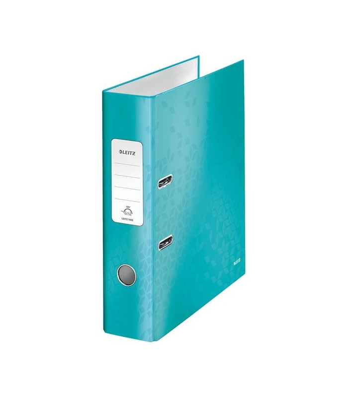 Pákový pořadač Leitz 180 WOW, ledově modrý