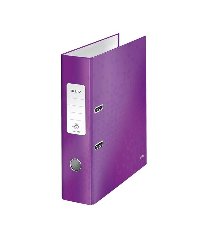 Pákový pořadač Leitz 180° WOW, purpurový