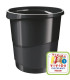 Odpadkový koš Esselte VIVIDA - plastový, 14 l, černý