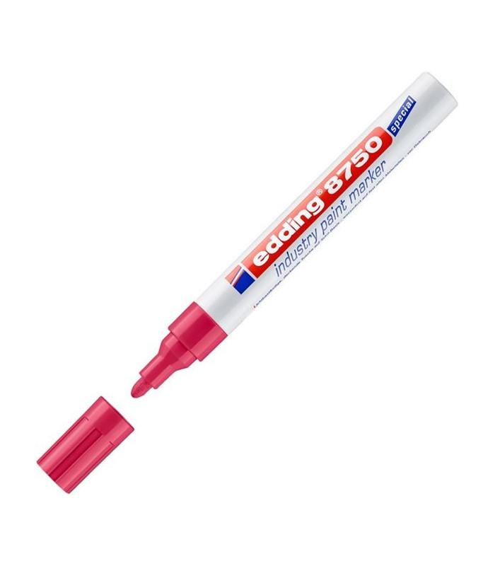 Lakový popisovač edding 8750, červený