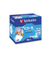 CD-R Verbatim Printable, standard box 10 ks