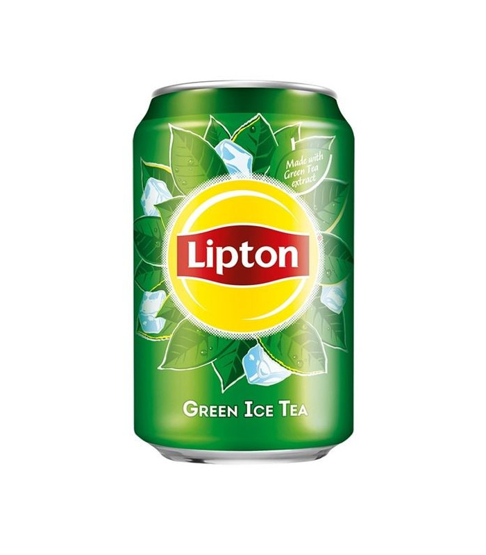 Ledový čaj Lipton, zelený, 0,33l, bal.  24 ks