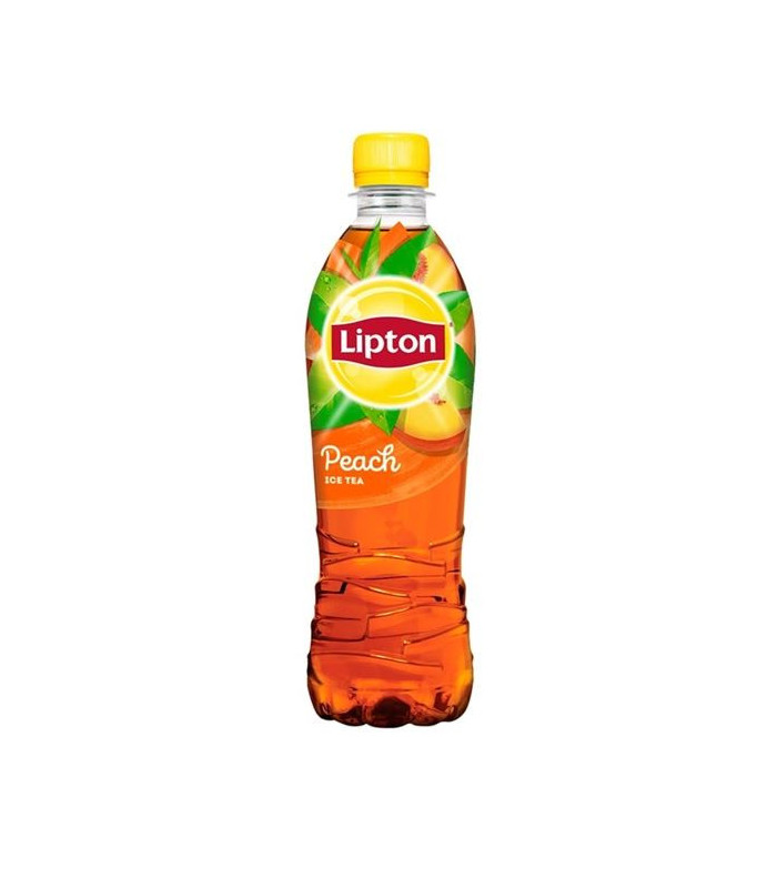Ledový čaj Lipton s broskví, 0,5l, bal  12 ks