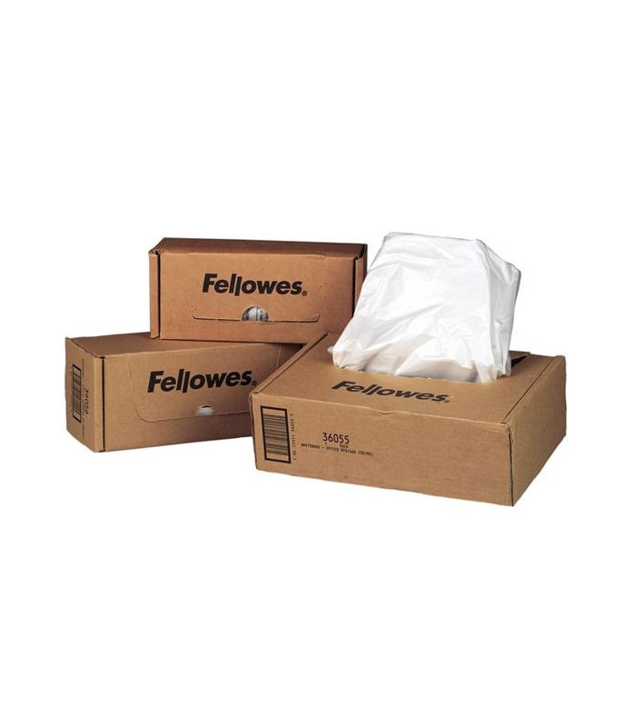 Pytle Fellowes pro skartovací stroje, 143 l, 50 ks
