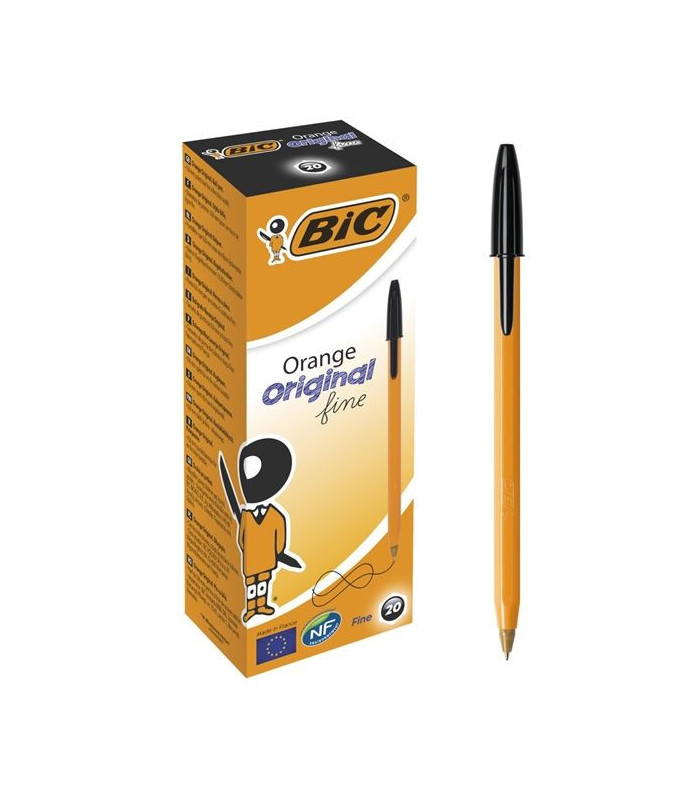 Kuličkové pero BIC Orange - černá