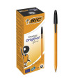 Kuličkové pero s víčkem Bic Orange, černé