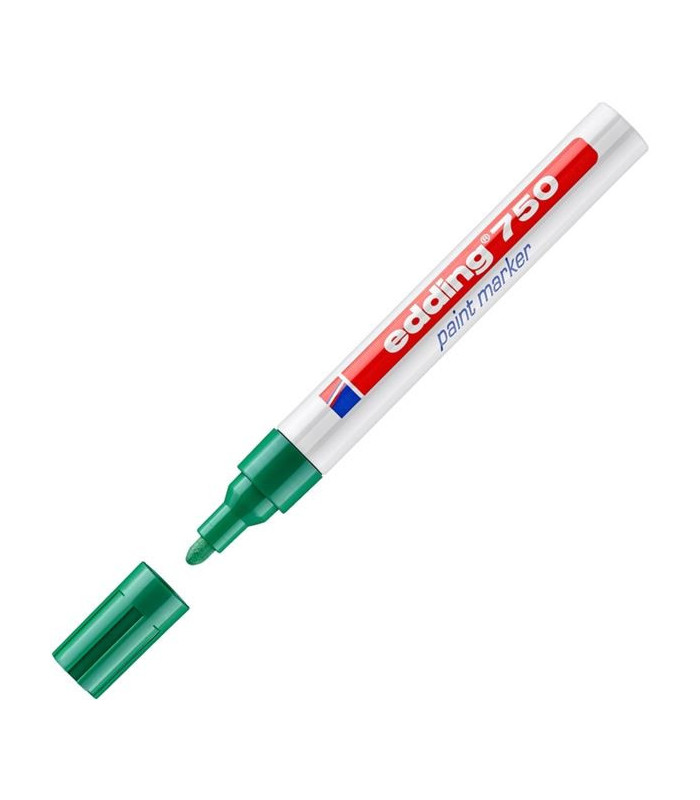 Lakový popisovač edding 750, zelený