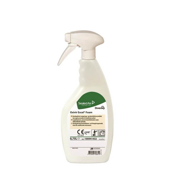 Pěnový dez. prostředek Oxivir Excel Foam, 0,75 l