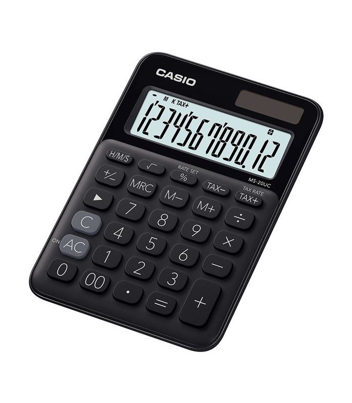 Stolní kalkulačka Casio MS-20UC, černá