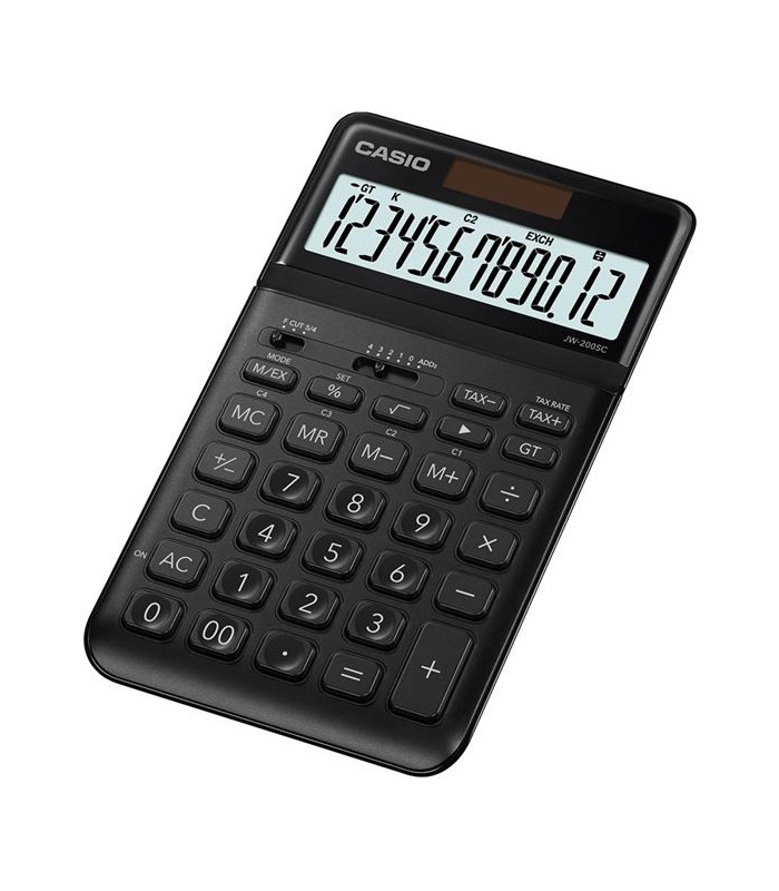 Stolní kalkulačka Casio JW 200SC BK
