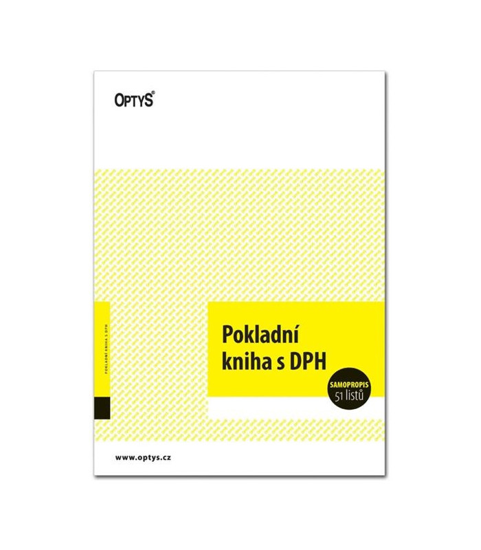 Pokladní kniha s DPH