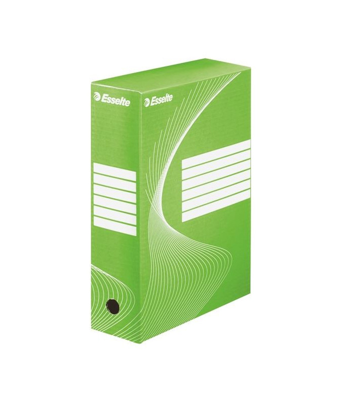 Archivační krabice Esselte zelená 10,0 cm