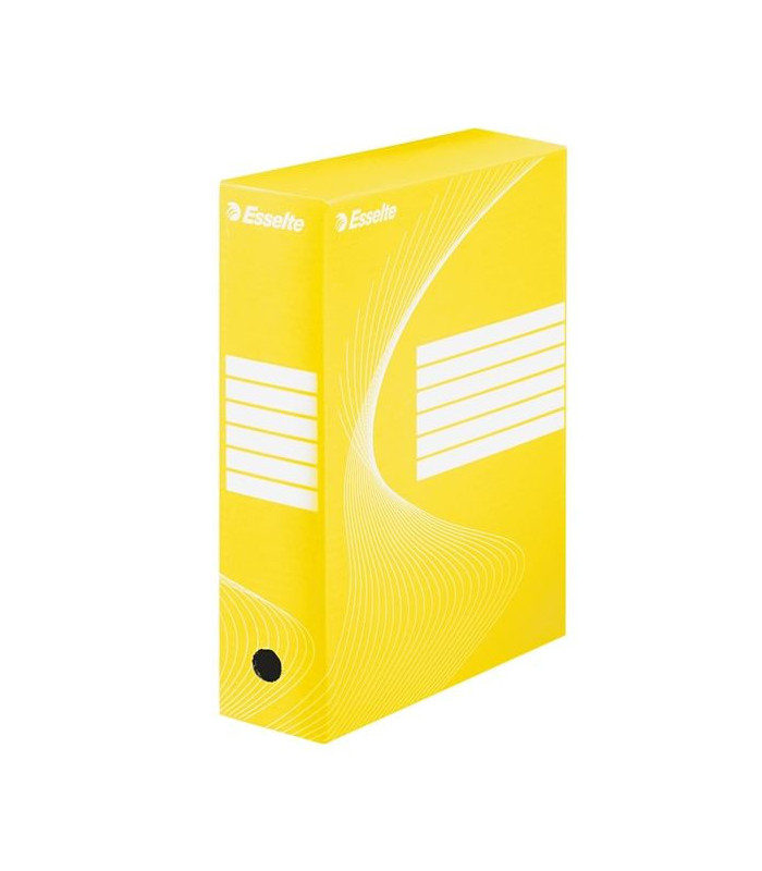 Archivační krabice Esselte žlutá 10,0 cm