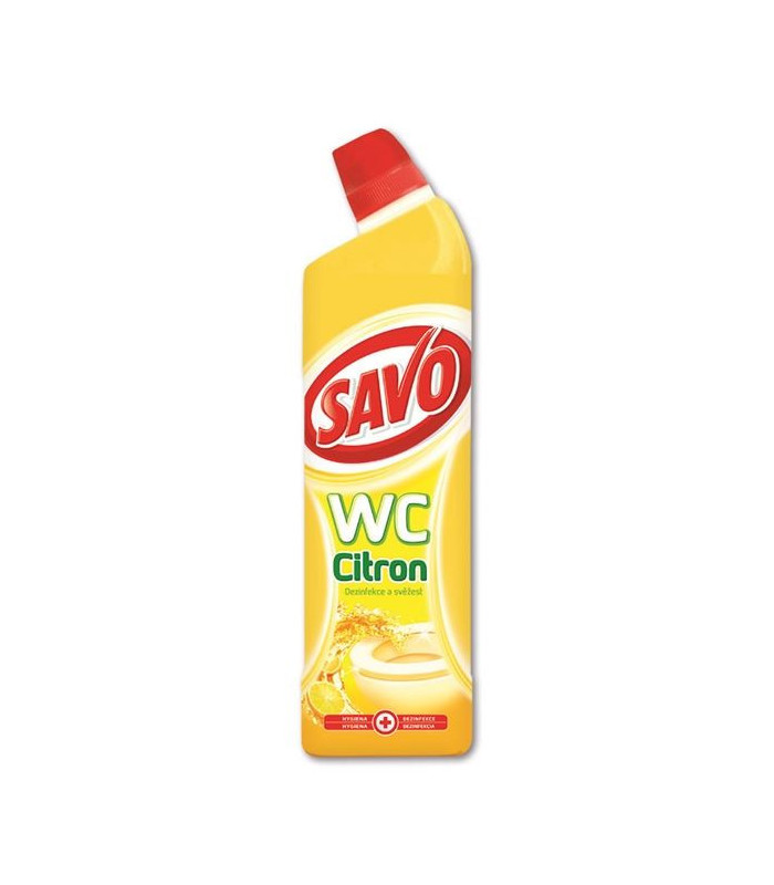 WC čistič Savo citrus 3v1, 750 ml
