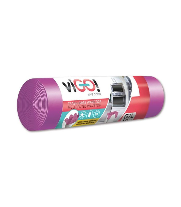 Vonné pytle s uchy, s vůní levandule, 60 l, 18 ks