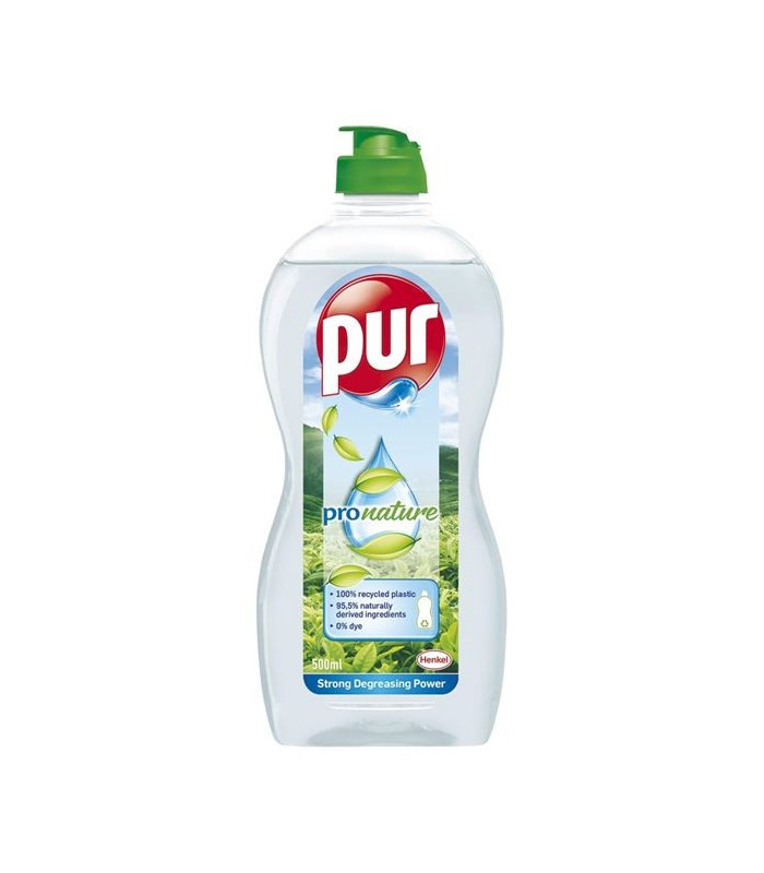 Prostředek na nádobí Pur Pro Nature - 500 ml