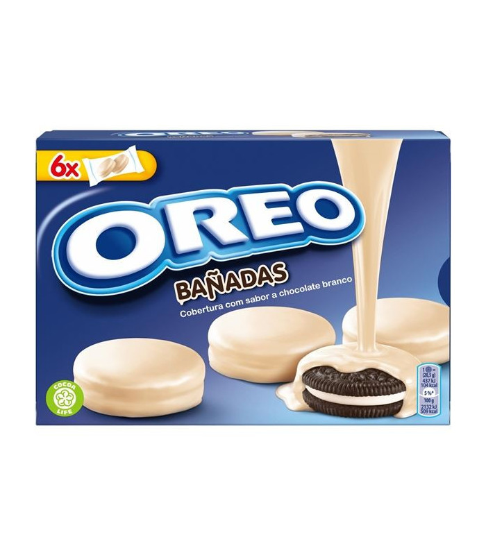 Máčené sušenky Oreo, bílé,  246 g