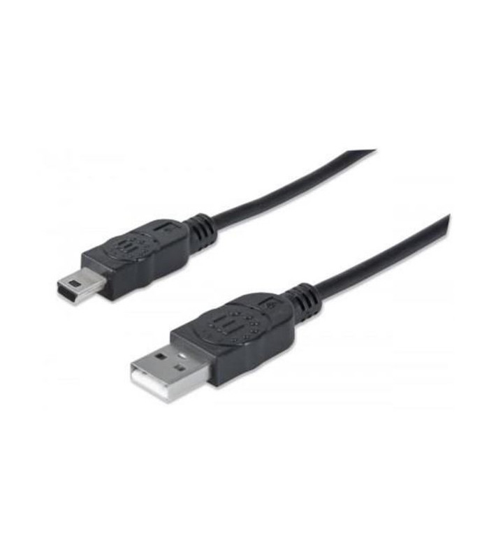 Propojovací kabel Manhattan USB 2.0 mini B5, 1,8m