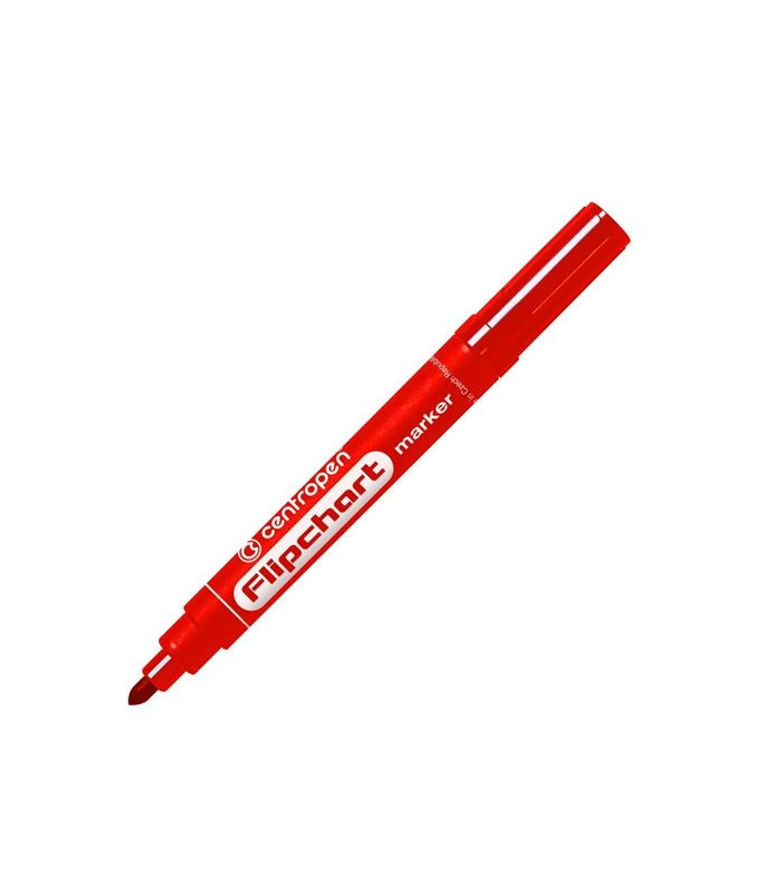 Popisovač na flipcharty Centropen 8550, červený