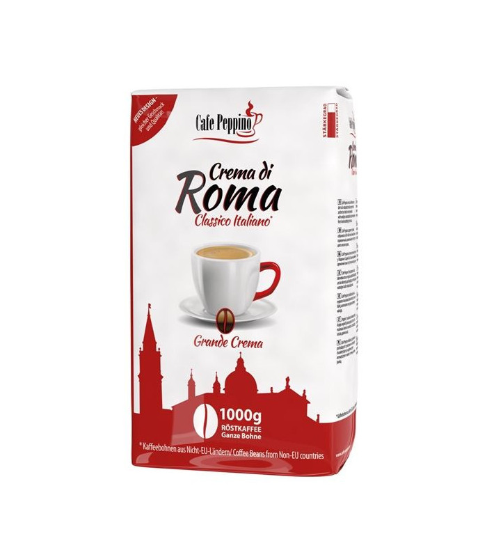 Zrnková káva Cafe Peppino Grande Crema 1 kg