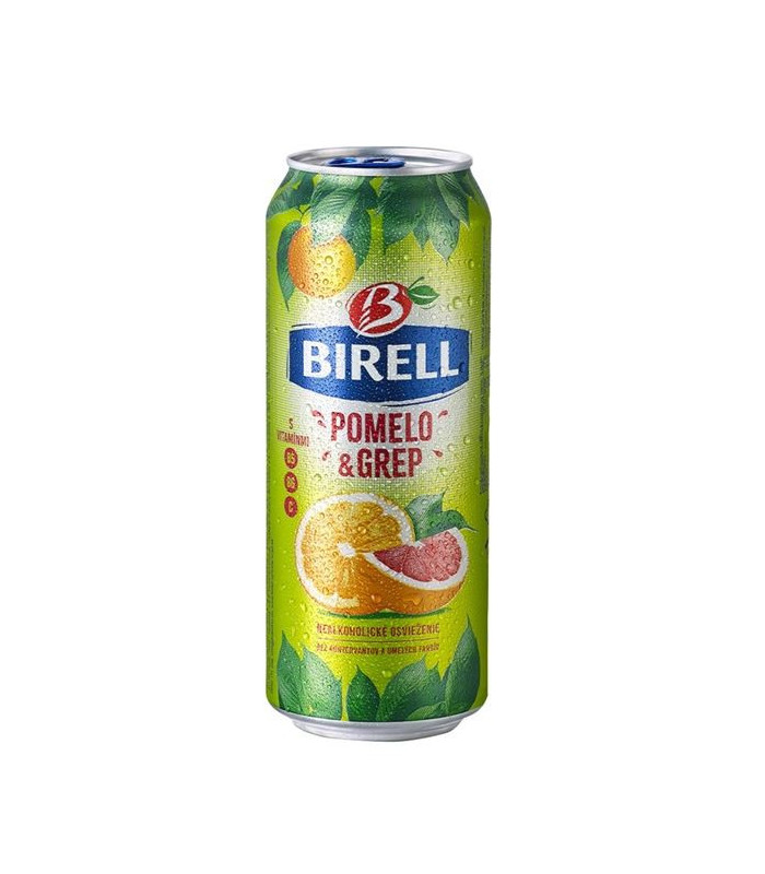 Nealkoholické pivo Birell pomelo a grep 24x 0,5 l