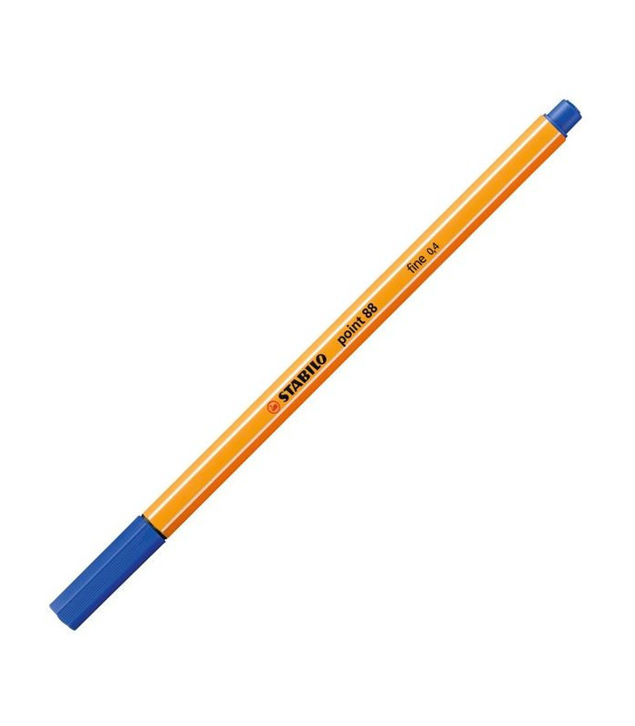 Liner STABILO point 88 - 0,4 mm, modrý, 10 ks