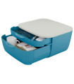 Zásuvkový box Leitz Cosy - dvouzásuvkový, klidná modrá