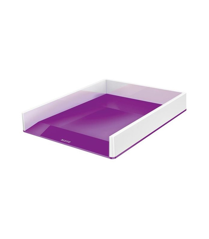 Zásuvka Leitz WOW, bílá/fialová