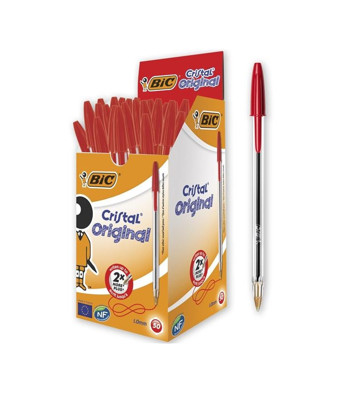 Kuličkové pero BIC Cristal – červená