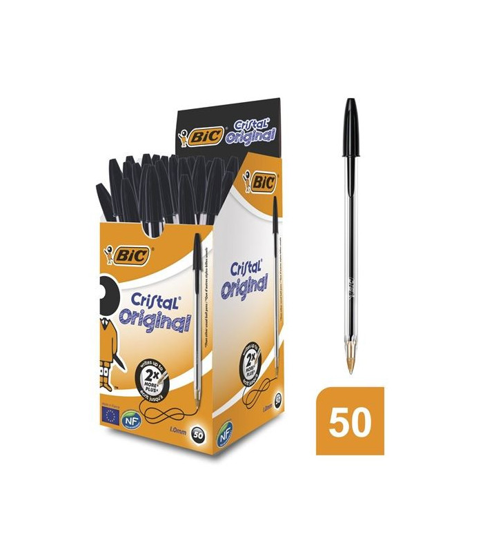 Kuličkové pero BIC Cristal - černá
