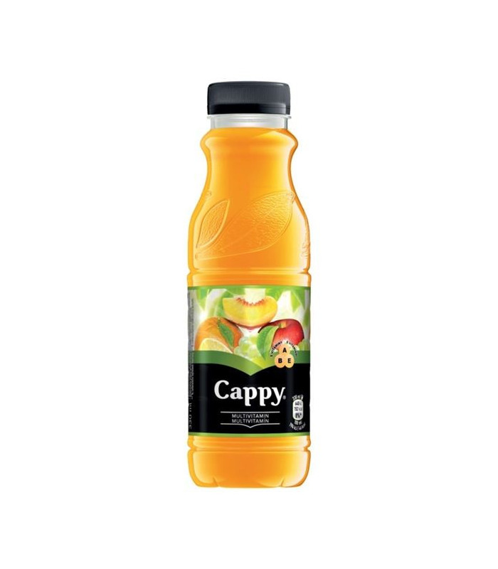 Džus Cappy, nevratná láhev, multivitamin 0,33 l