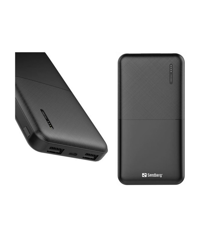 Powerbanka Sandberg Saver 10000 mAh, 2x USB-A
