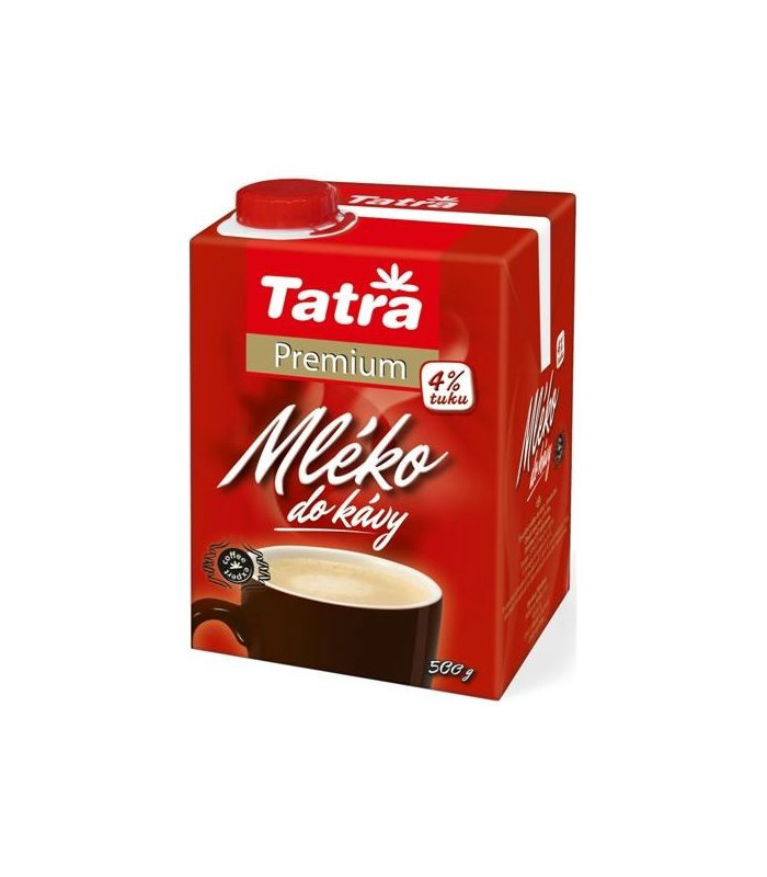 Mléko do kávy 4% Tatra Premium, 500 g