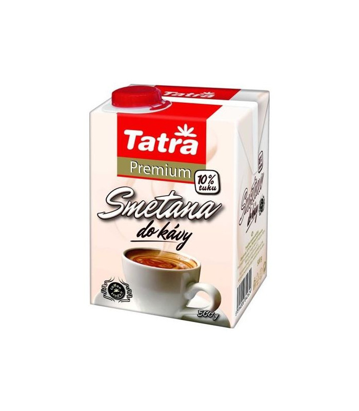 Smetana do kávy 10% Tatra Premium, 500 g