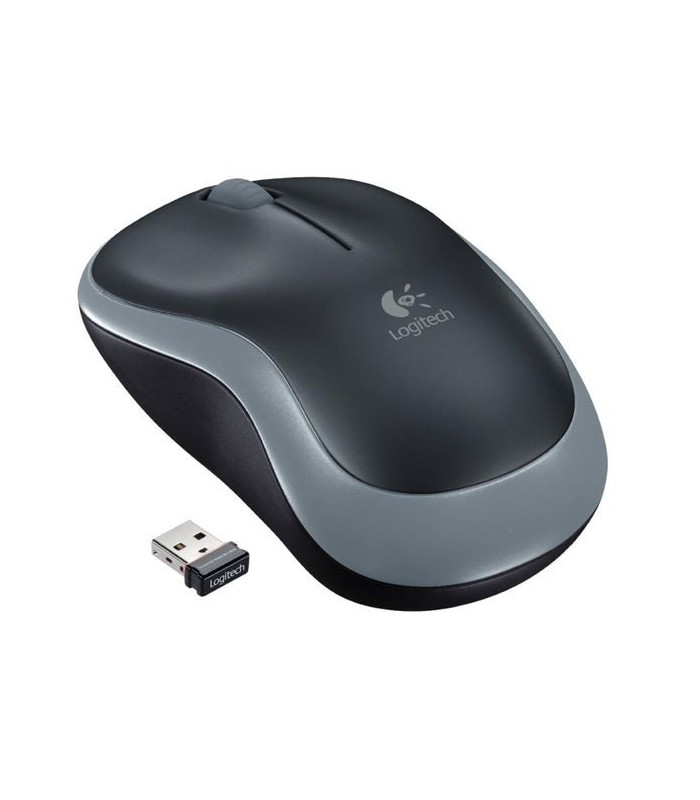 Bezdrátová optická myš Logitech M185, šedá