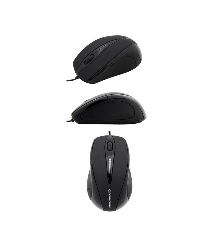 Myš Esperanza SIRIUS, EM102K, USB, černá