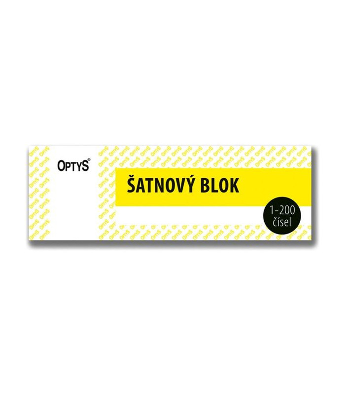 Šatnový blok, žlutý