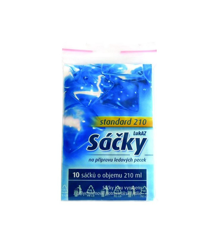 Sáčky na led, 210 ml, 10 ks