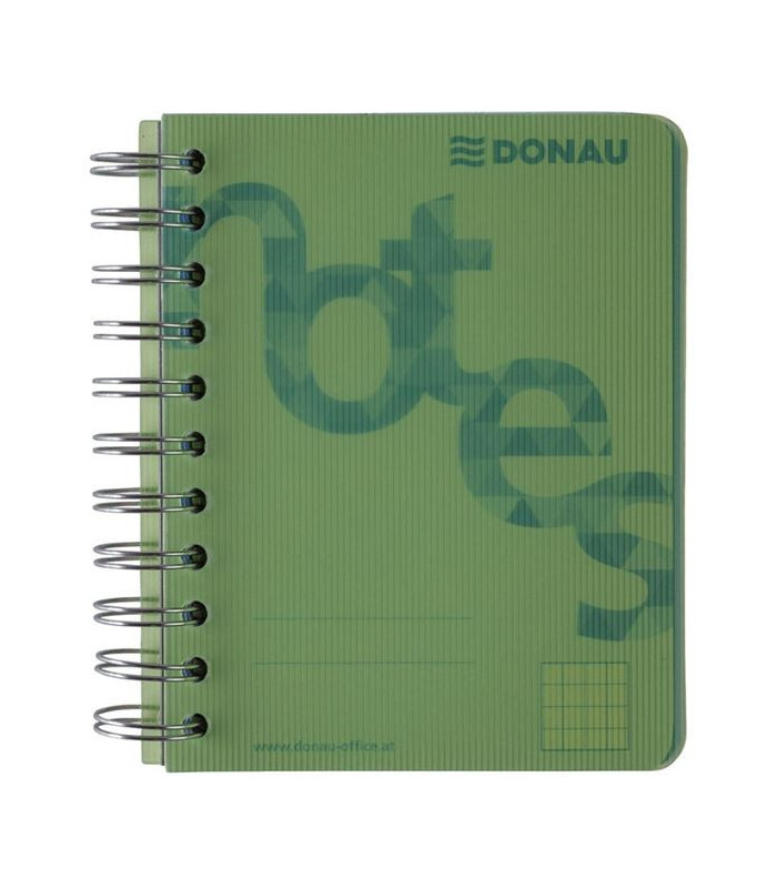 Blok Donau College, A6, čtverečkovaný, zelený